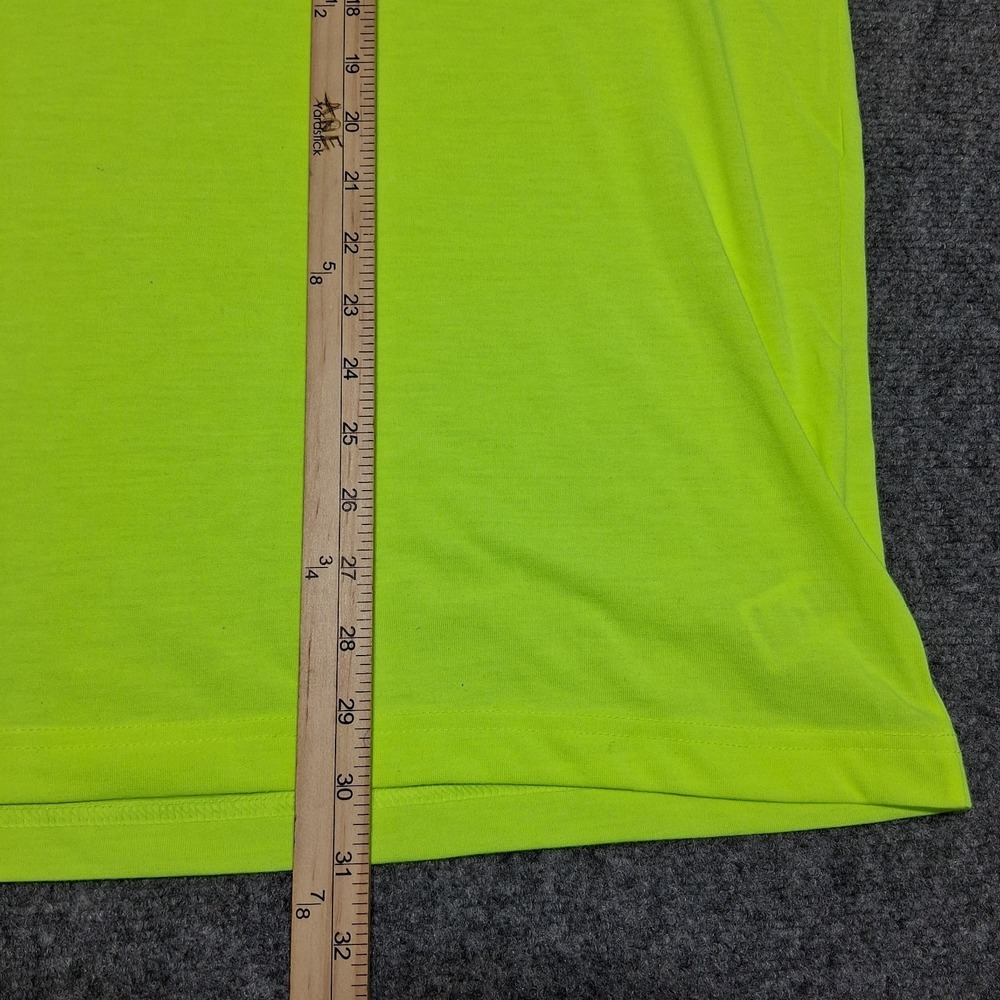 Athletic Works Neon Yellow/White Long Sleeve Moisture Wicking DriWorks Size‎ 3XL - Picture 10 of 14